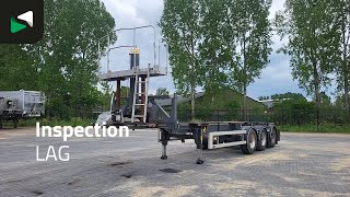 LAG 39/12-27 Tip Lift Axle semirremolque de contenedores | Imagen 4 - Autoline