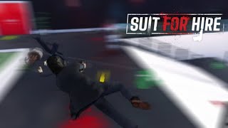 Suit For Hire 30 Second Speedrun Full Wipeout ☠️ | John Wick inspired indie game