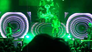 Rob Zombie lashes out at Marylin Manson on stage in Detroit 10/12/12 (DTE Theatre)