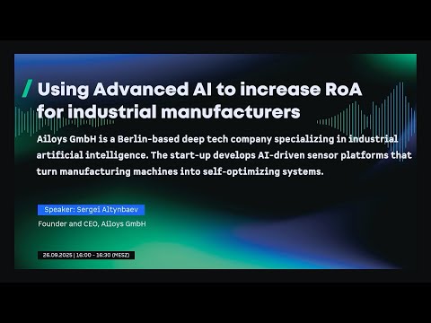 EMO Innovation Stage | Ailoys (EN)