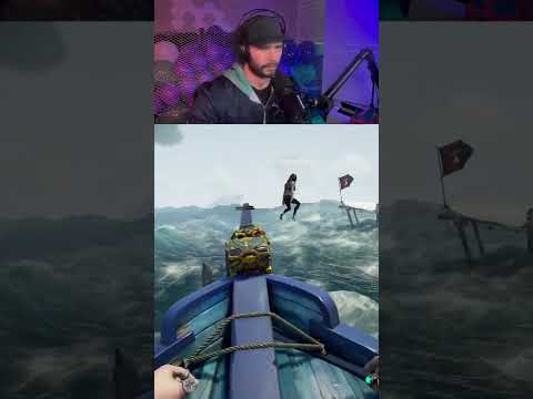 absolutely cracked flintlock shot in sea of thieves | #hitbotc #twitch #kick #epic #crazy