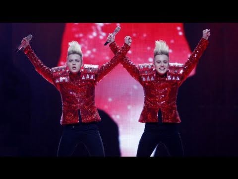 Eurovision 2011 Final Ireland: Jedward - Lipstick