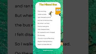 The Missed Bus#english #englishlanguage #learnenglish #learning #englishpractice #dailyenglish