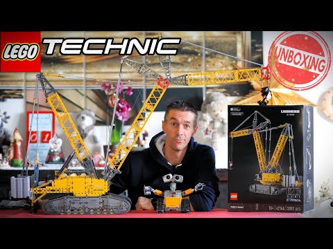 Vidéo LEGO Technic 42146 : La grue sur chenilles Liebherr LR 13000