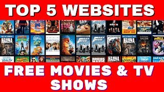 Top 5 Websites for FREE MOVIES & TV SHOWS ! *Fully legal*