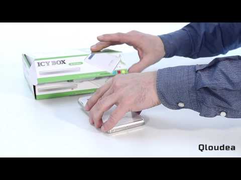 IcyBox IB-220U-Wh - Caja externa 2.5" IDE - USB2.0