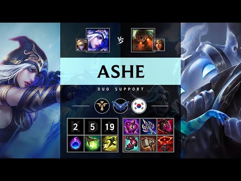 Ashe Support vs Nautilus - KR Diamond Patch 25.13