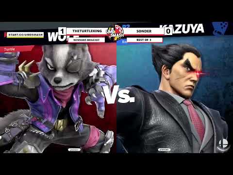 UMD Smash Fest 9/9 Winners Bracket - Sonder (Sephiroth, Kazuya) Vs TheTurtleKing (Wolf)