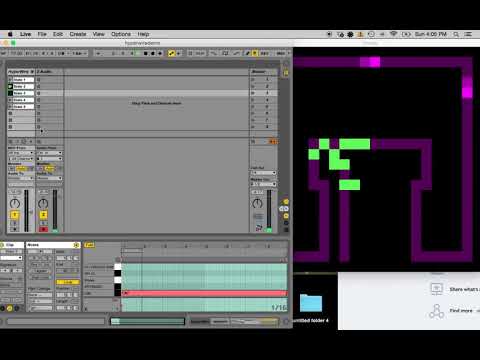 "Hyperwire" - Max 4 Live cellular automata-based MIDI sequencer