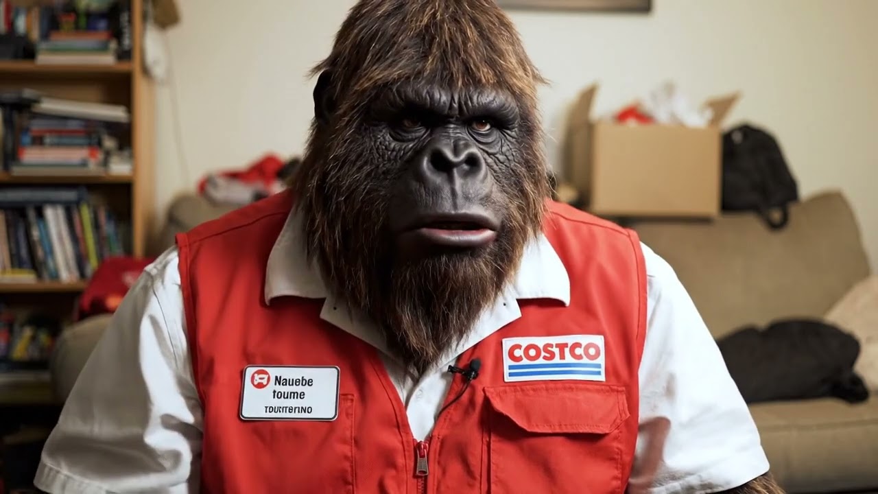 Bigfoot Works at Costco