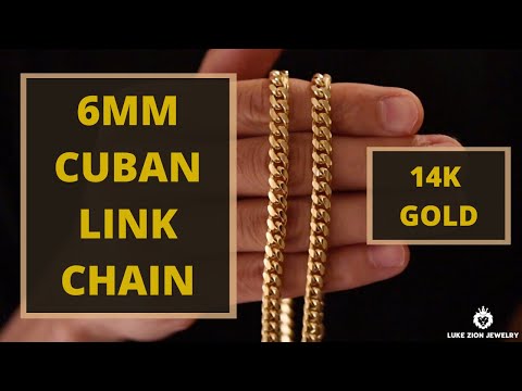 14k Gold 6mm Cuban Link Chain Review