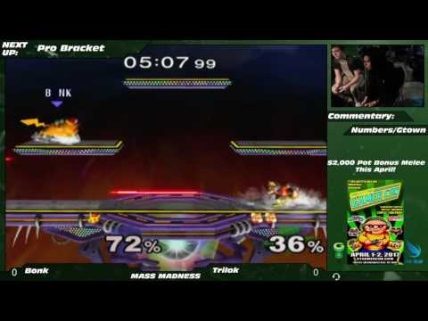 BonkCushy (Pikachu) vs. Trilok (Fox) - MM15 SSBM Pro Bracket WR2