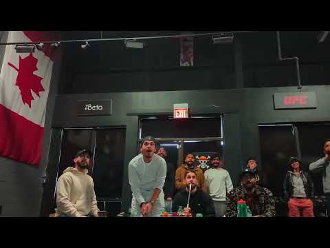 UFC 294 Islam Makhachev vs Alex Volkanovski REACTION First Round KO