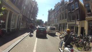 Amsterdam, Netherlands. Short Tour from my head cam. Fatih Aksoy