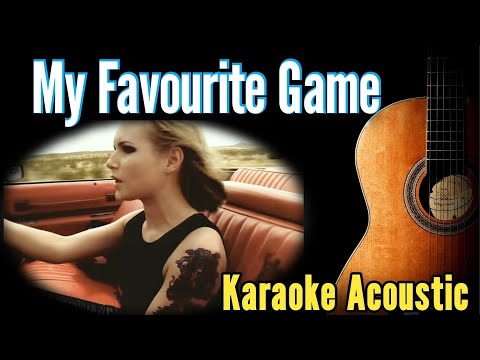 My Favourite Game - The Cardigans (Karaoke Acoustic Guitar KAG)#karaoke #acoustickaraoke #lyrics