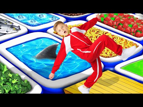 50 Mystery Pools Challenge! DONT Trust Fall into the Wrong One