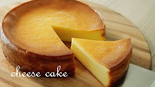 뉴욕 치즈 케이크 만들기(종이컵 숟가락 계량, 홈 베이킹, 디저트, 간단한 레시피, 쉬운 베이킹, 생일 케잌,how to make cheesecake