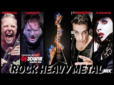 Rock Heavy Metal Mix HD l RAMMSTEIN, METALLICA, SLIPKNOT, MARILYN MANSON, extended rmx