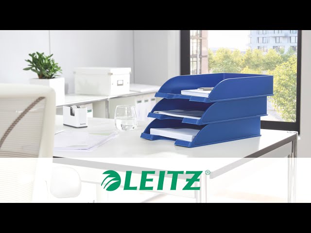 Tabuleiro Leitz Plus Std (translúcido) : fumado : venda multiplos 10 uni es52262092 - vídeo 1