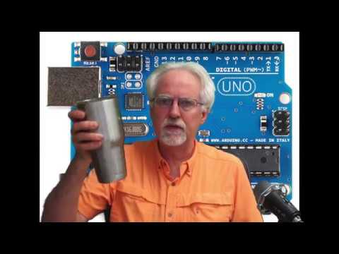 Arduino Tutorial 55:  Measuring Distance With HC-SR04 Ultrasonic Sensor