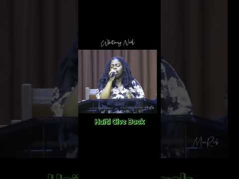 Alléluia en Créole de Whitney Noël 