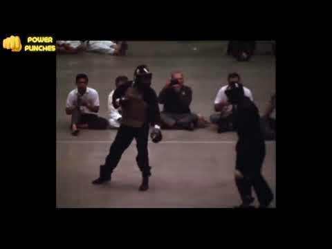 Legend Bruce Lee in a Rare Sparring Exhibition