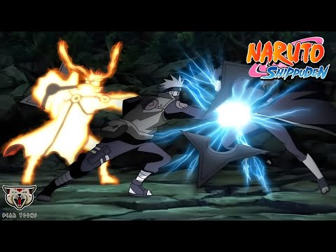 Naruto, Kakashi, Guy & Bee vs Madara & Obito English Dub!!!