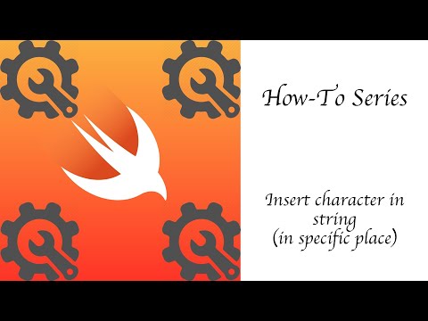 Swift 4 - insert character in string (in specific place)