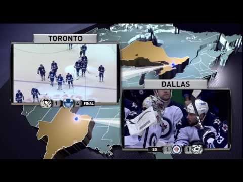 Bolland EN Goal - Last Minute of the Third - Leafs Win - Oct 26th 2013 (HD)