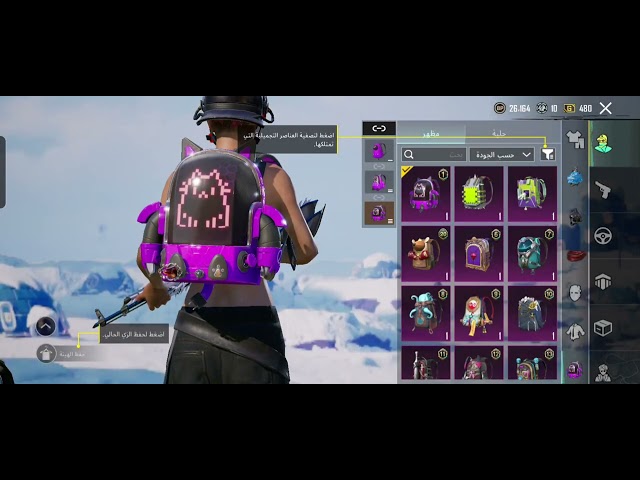 حساب بببجي العالمية كل مسج