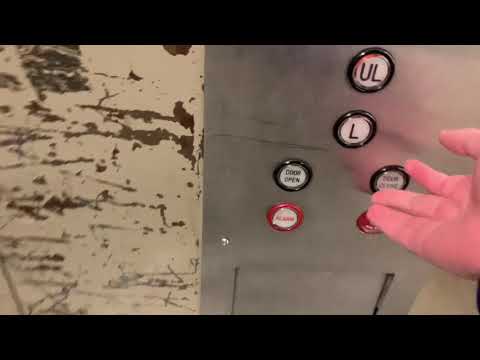 Low On Oil! 1991 Montgomery Hydraulic Freight Elevator At Dick’s Sporting Goods In Schaumburg, IL