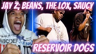 THEY ALL SNAPPED!! JAY Z - RESERVOIR DOGS (FT. BEANIE SIGEL x THE LOX x SAUCE MONEY) | REACTION