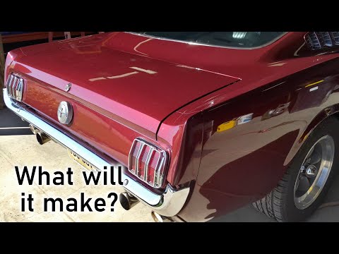 1966 Ford Mustang 347 Dyno