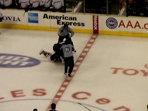 Steve Montador vs Kevin Westgarth