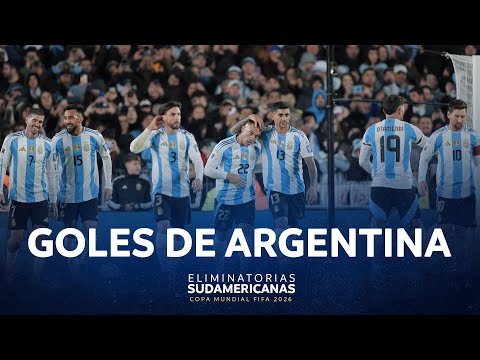 LOS 31 GOLES DE ARGENTINA EN LAS ELIMINATORIAS