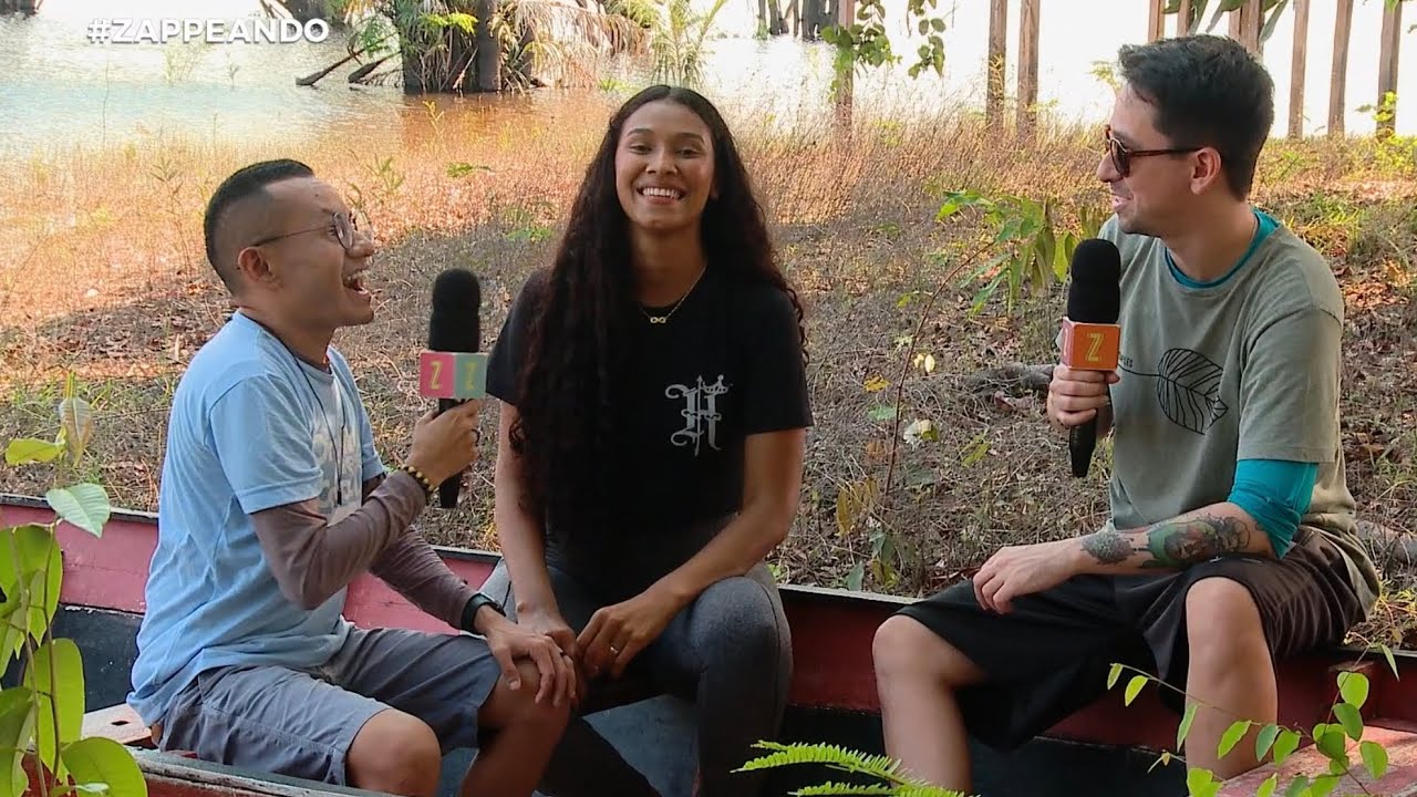 TATIANA SOUZA ON THE ZAPPEANDO PROGRAM