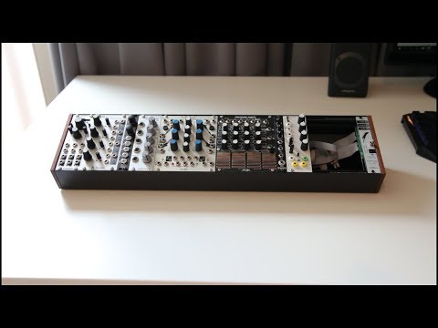My new modular synthesizer. Setup and test