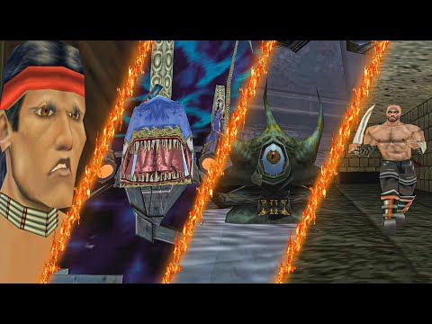 Turok 3: Shadow of Oblivion All BOSSES [4K]