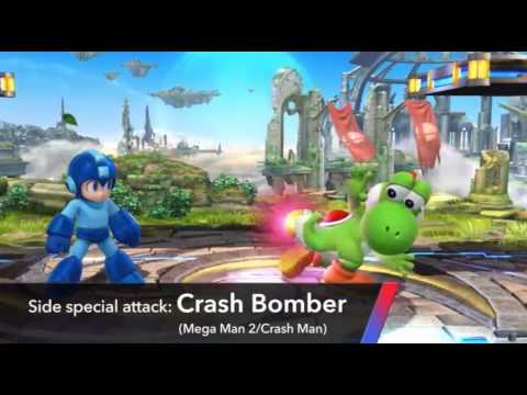 Mega Man Gameplay in Super Smash Bros. Wii U & 3DS