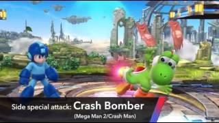 Mega Man Gameplay in Super Smash Bros. Wii U & 3DS