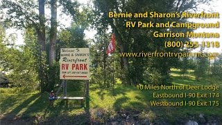 Bernie & Sharon's Riverfront RV Park Video