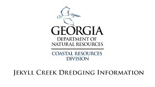 Jekyll Creek Dredging Information