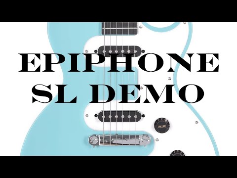 $100 New Les Paul  SL - Unbox, Setup, Review, Demo