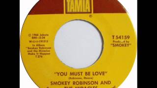 You Must Be Love - In The Style of "Smokey Robinson" & "The Miracles" - Sung By The Oldies Singer21
