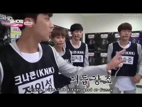 [ENG SUB] Who is the king of dance in KNK? (Show Champion Behind)