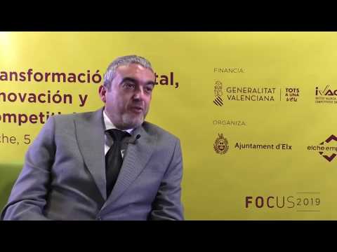Jos Javier Garca, Presidente de CEEI Elche, en Focus Pyme CV 2019