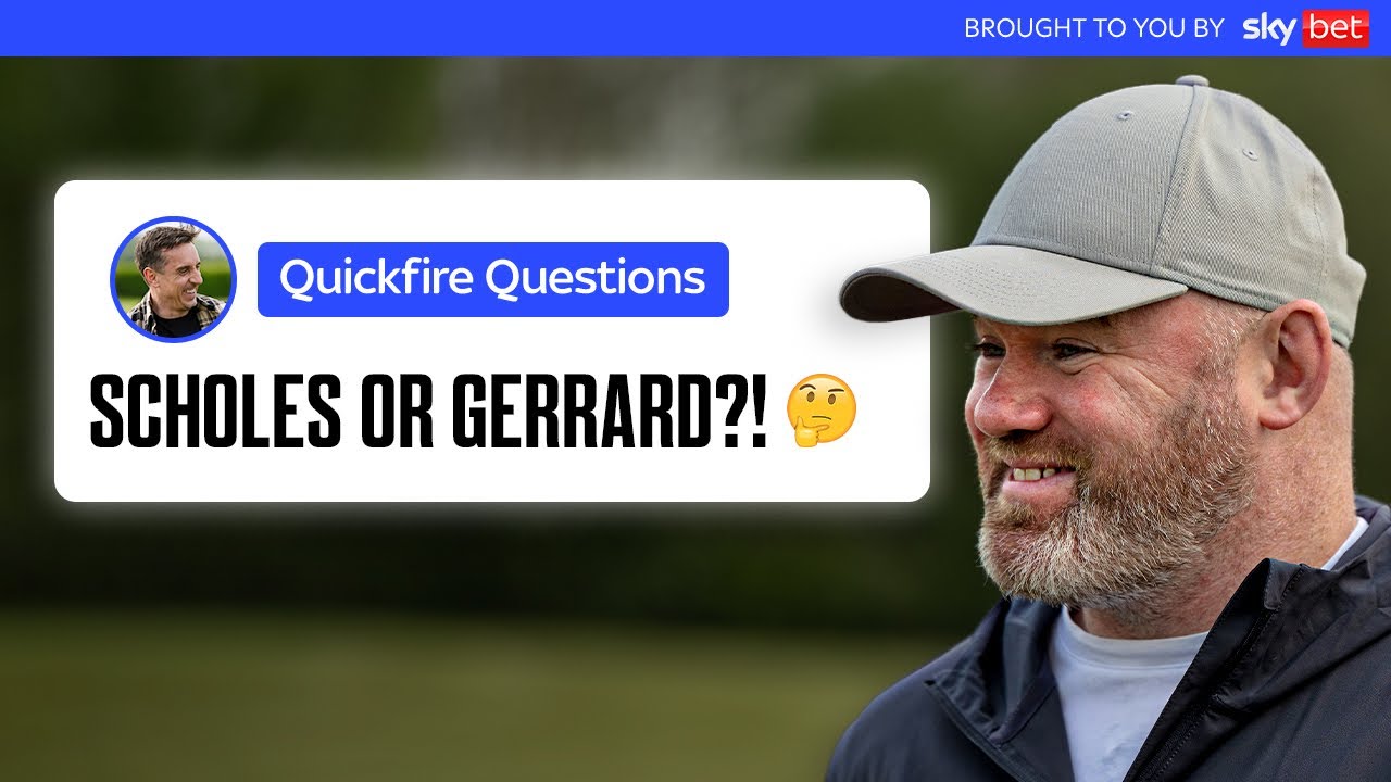Wayne Rooney’s 53 Quickfire Questions
