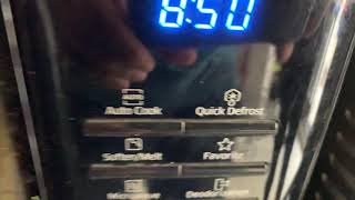 How to use defrost option in Samsung quickDefrost option in microwave