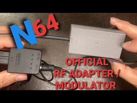N64 RF Adapter / Modulator - Official Nintendo Product