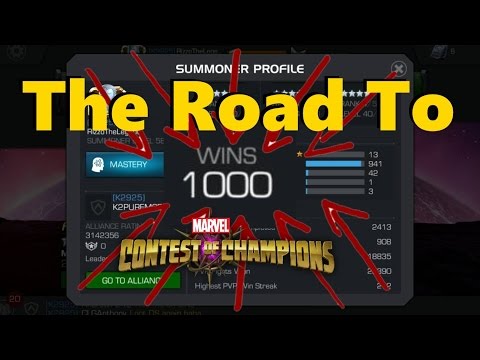 Marvel Contest of Champions: Duel Day Live Stream (The Road to 1000 duel battle victories!!)